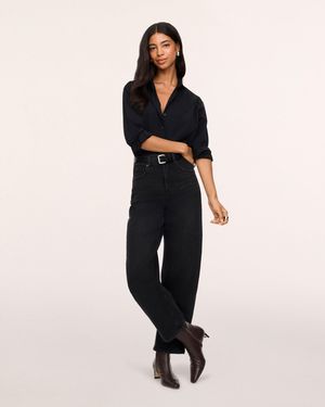 Spanx Shape Authentic 360 Barrel Leg Jeans - Multicolor