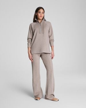 Spanx Airessentials Brushed Flare Pants - Gray