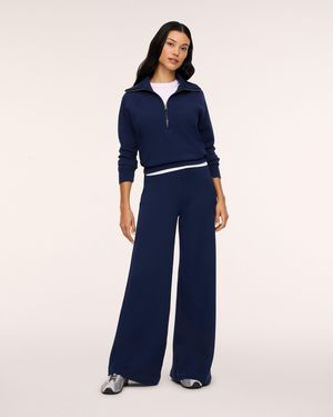 Spanx Airessentials Wide Leg Pants - Blue