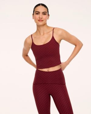 Spanx Boostup Cropped Shelf Cami - Red