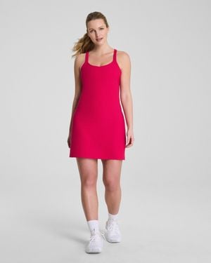 Spanx Shape Boostup Strappy Back Dress - Pink