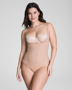 Spanx Supersculpt Totalcontour Open-Bust Cami - Natural
