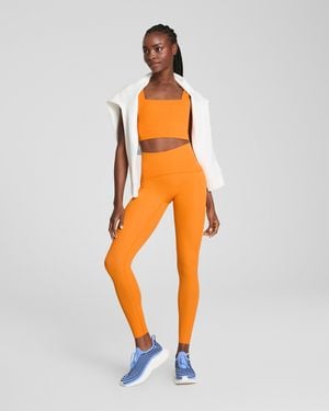 Spanx Shape Booty Boost Full Length Leggings - Orange