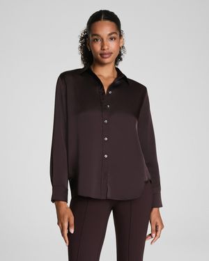 Spanx Silky Smooth Button Down - Multicolor