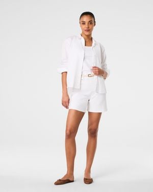 Spanx Shape Original Everywear Jean Short, 7" - White