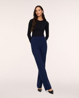 Spanx Supersmooth Perfectfit Ponte Bootcut Pants - Blue