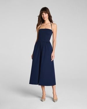 Spanx Smooth Jersey Strapless Midi Dress - Blue