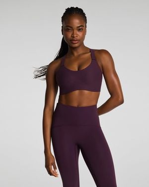 Spanx Boostup Medium Impact Sports Bra - Purple