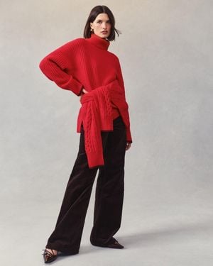 Spanx Shape Authentic 360 Corduroy Wide Leg - Blue