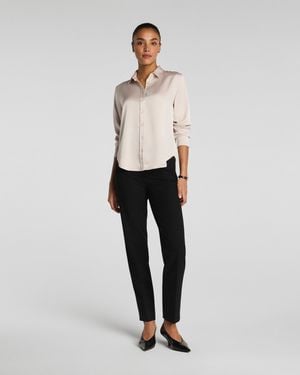 Spanx Supersmooth Wellsuited 360 Slim Straight Pants - White