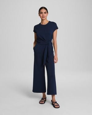Spanx Airessentials® Tie-waist Jumpsuit - Blue