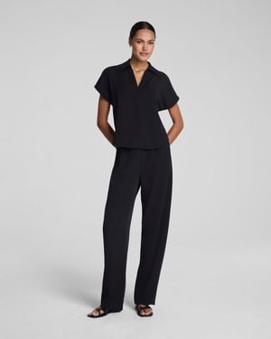 Spanx Carryon Straight Leg Pants - Blue