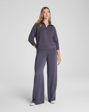 Spanx Airessentials Wide Leg Pants - Blue