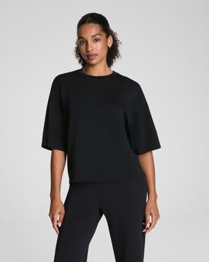 Spanx Airessentials Relaxed T-Shirt - Black