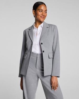 Spanx Wellsuited Tailored Blazer - Gray