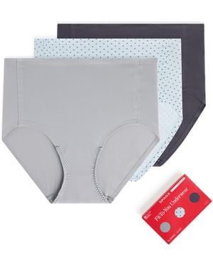 Spanx Smooth Fit-To-You Brief 3-Pack Box - Gray