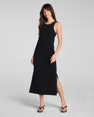 Spanx Airessentials French Rib Maxi Tank Dress - Black