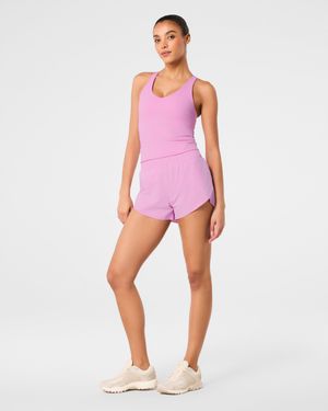 Spanx Get Moving Shorts, 3" - Pink
