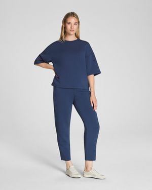 Spanx Airessentials Slim Straight Pants - Blue
