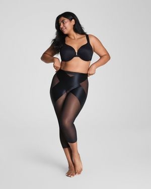 Spanx Shape Satin-X Capri - Black
