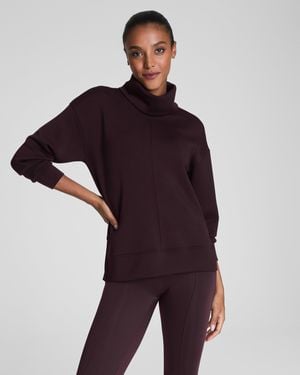 Spanx Airessentials Turtleneck Tunic - Purple