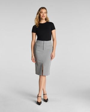 Spanx Wellsuited Pencil Skirt - Multicolor