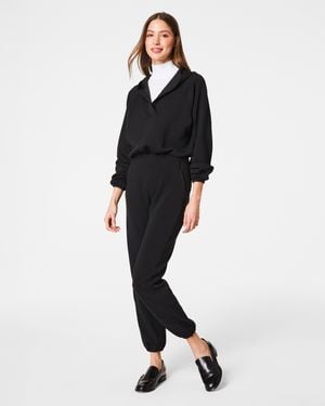 Spanx Airessentials® V-neck Hooded Jumpsuit - Black