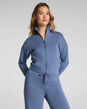 Spanx Airessentials Track Jacket - Blue