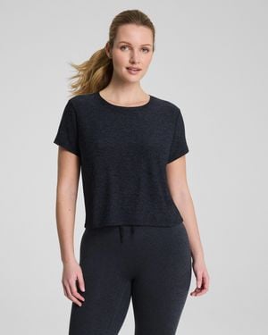 Spanx Softstretch Crewneck T-Shirt - Black