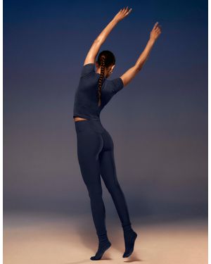 Spanx Smooth Onform Full-Length Leggings - Blue