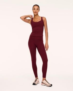 Spanx Shape Booty Boost Full-Length Leggings - Red