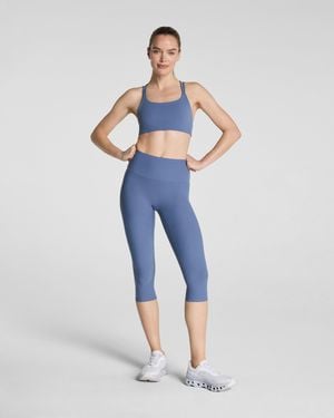 Spanx Smooth Onform Cropped Leggings, 19" - Blue