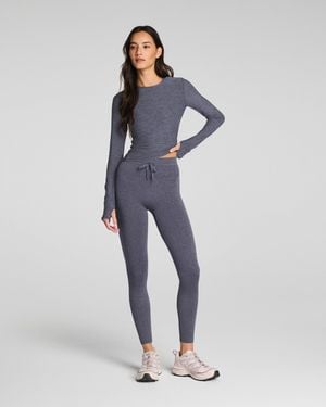 Spanx Supersmooth Softstretch Full-Length Leggings - Blue