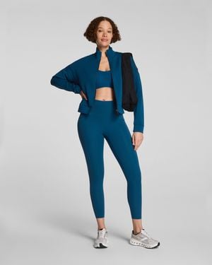 Spanx Shape Booty Boost 7/8 Leggings - Blue
