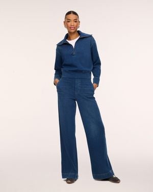 Spanx Ish Wide Leg Pants - Blue