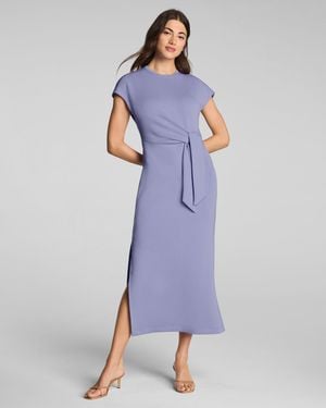 Spanx Airessentials Tie-Waist Maxi Dress - Blue