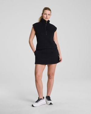 Spanx Boostup Cotton Fleece Skort, 15" - Black