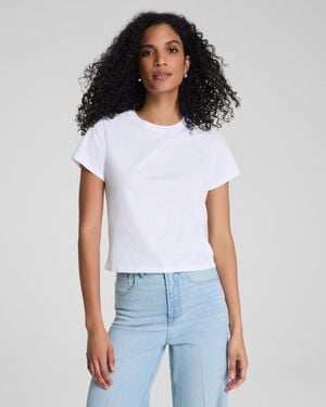 Spanx Karla Welch For Cropped 70S T-Shirt - White