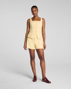 Spanx Supersmooth Easybreezy Cotton Short, 5" - Natural