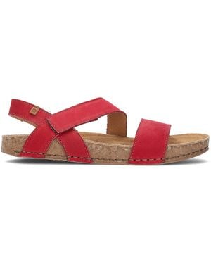 El Naturalista Sandales 5791 Tibet - Rouge