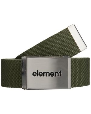 Element Ceinture Lowcase Webbing - Vert