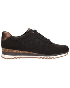 Marco Tozzi Baskets Sneakers Laag - Noir