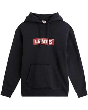 Levi's Sweatshirts À Capuche Gt25180 - Bleu