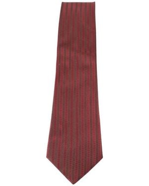 Dior Costumes et cravates Cravate en soie bordeaux - Violet