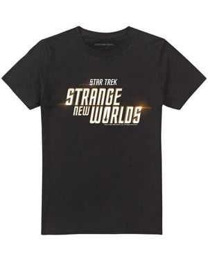 Star Trek T-shirt Strange New Worlds - Noir