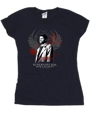 Super.natural T-shirt Join The Hunt - Bleu