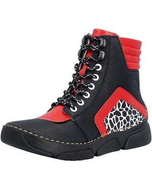 Rieker Boots Bottine À Lacets Rgd - Bleu