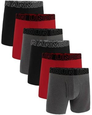 Under Armour Caleçons Caleçon Ua Performance Cotton - Rouge