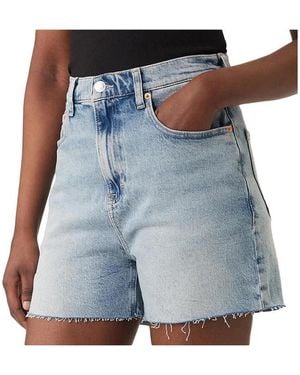 Tommy Hilfiger Short Mom - Bleu
