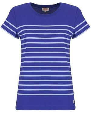 Armor Lux T-shirt MARINIERE MC - Bleu